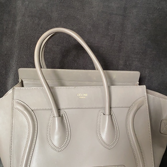 Gray Celine Paris Handbag Gently worn - Picture 3 of 5